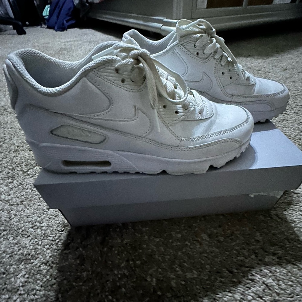 White Nike Air Max 90